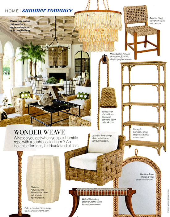 veranda magazine july august 2010