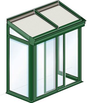 veranda en alu en kit