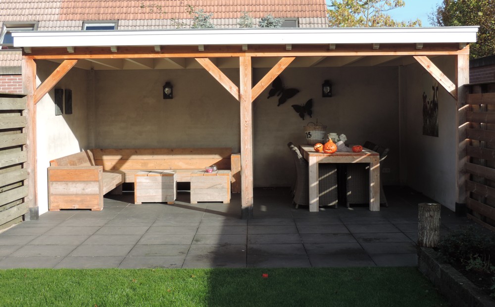 veranda en garage