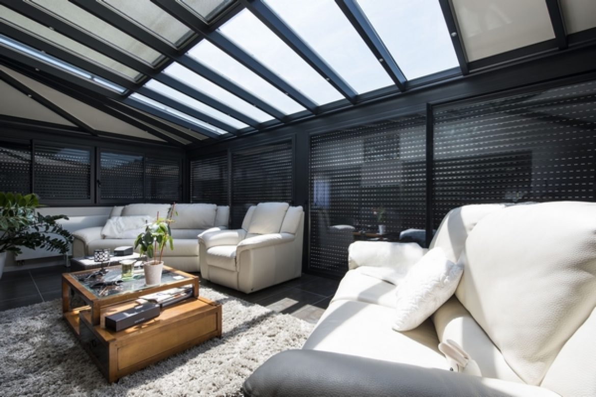 store et volet pour une veranda