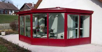 veranda dans le jura