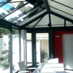 veranda adossee en kit