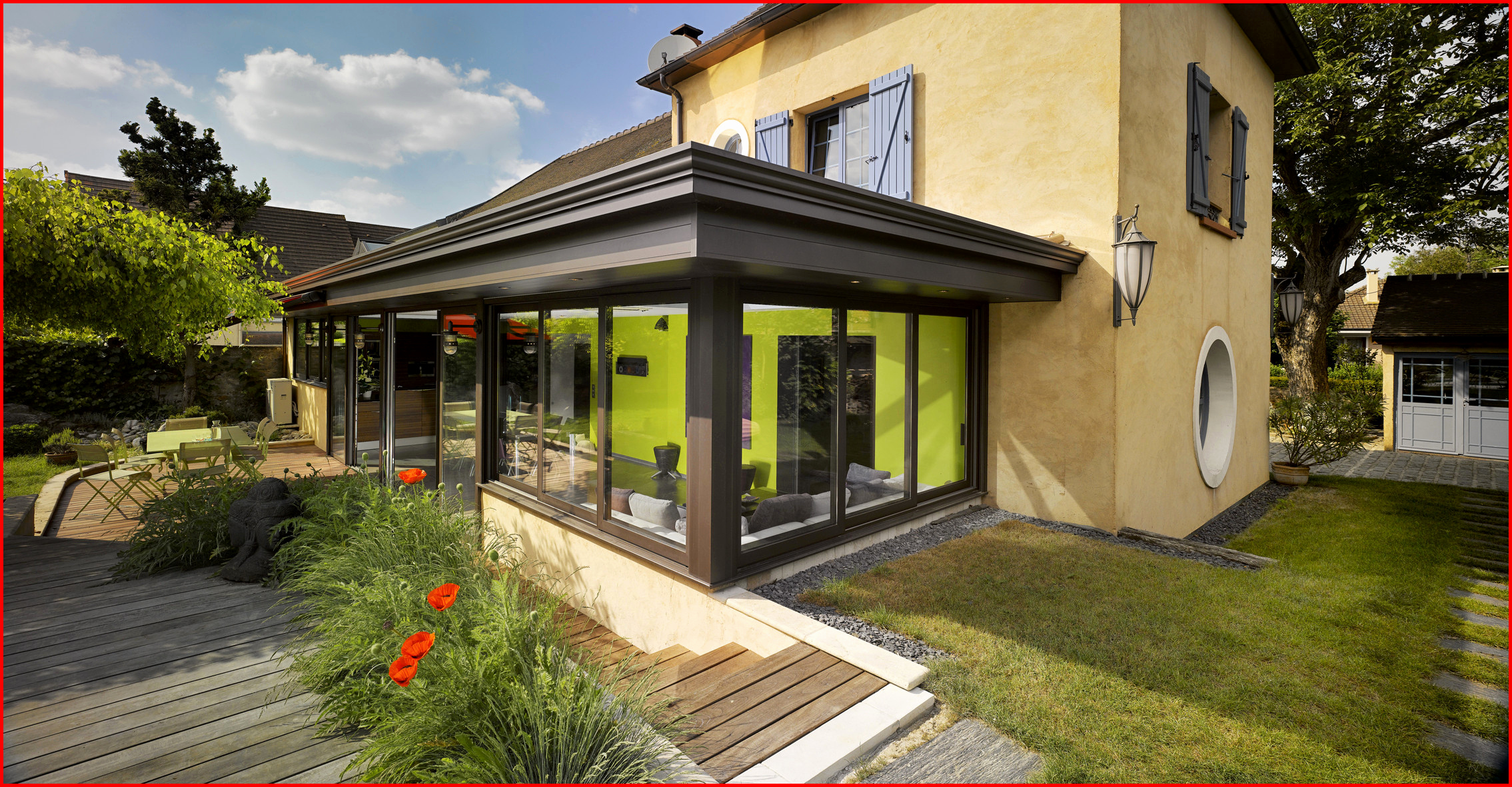 veranda bois en kit leroy merlin