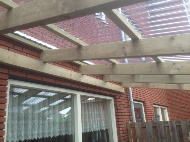 veranda golfplaat