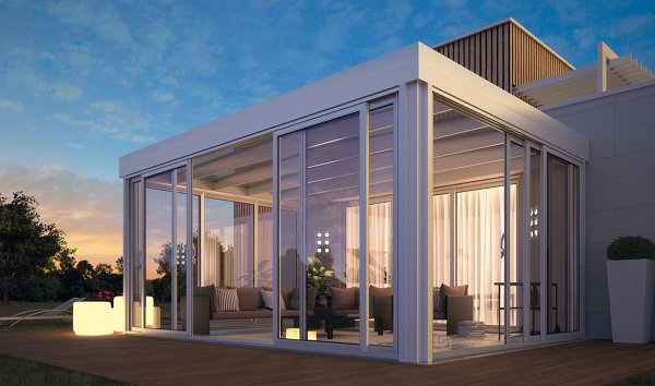 veranda alluminio marche