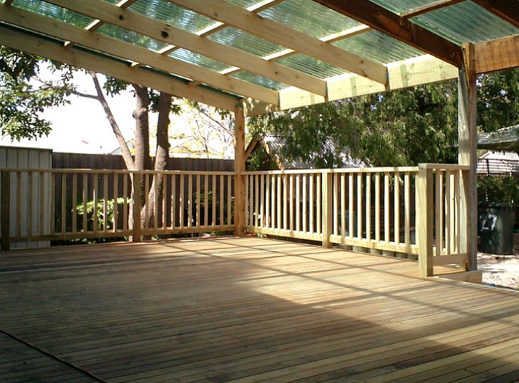 wooden veranda design