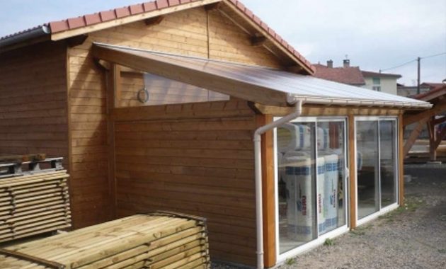 veranda ossature bois finistere