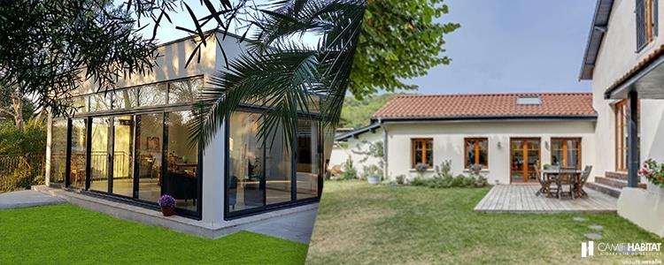 veranda en dur maison