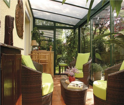 veranda aluminium pret a poser