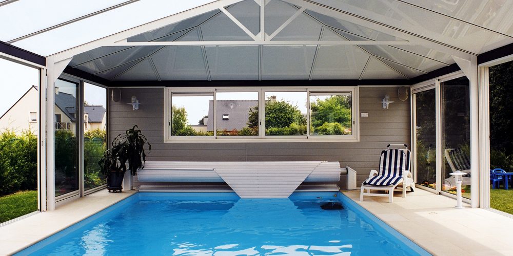 veranda alu piscine
