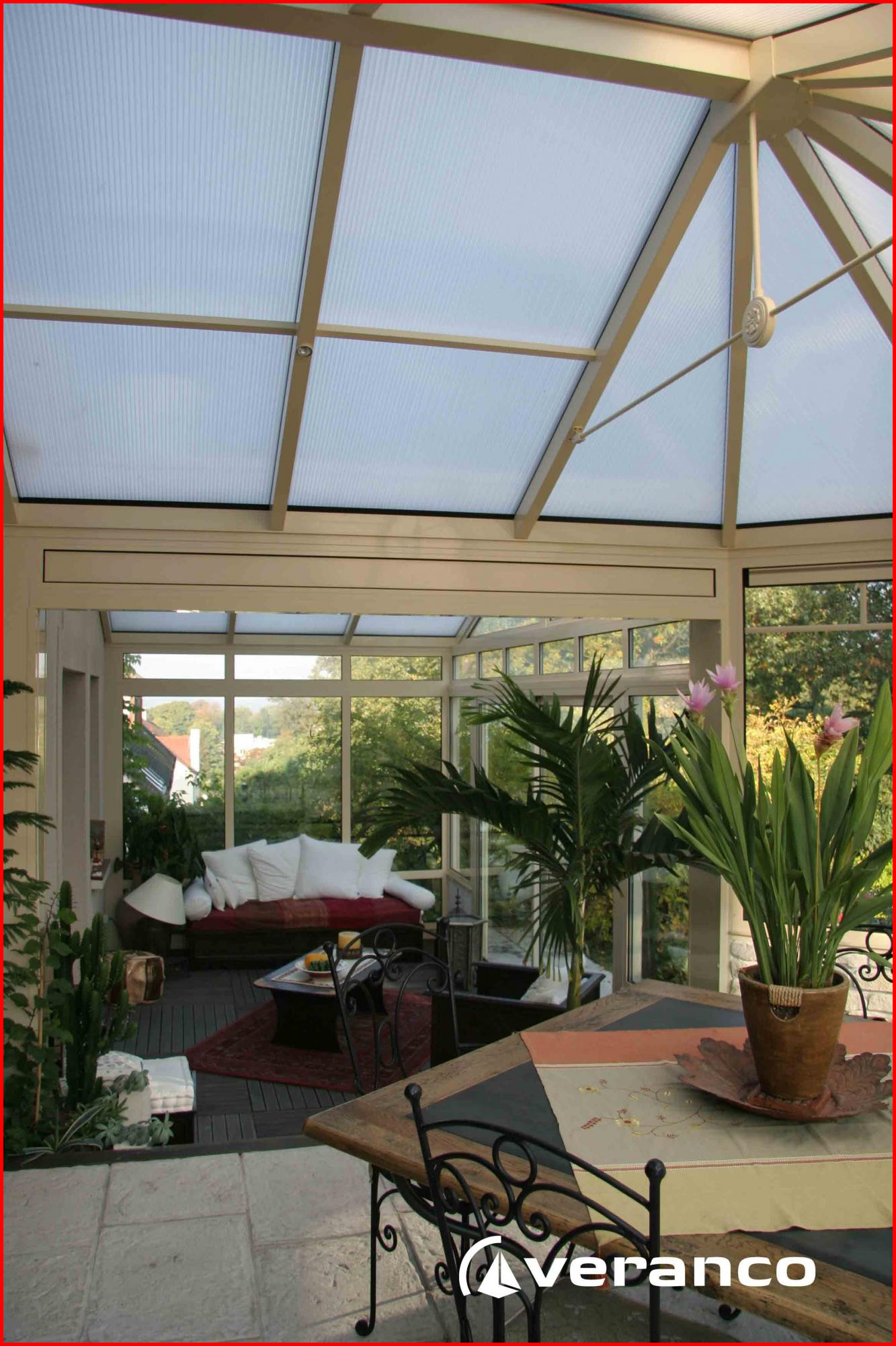 plaque polycarbonate veranda