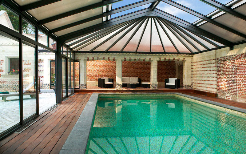 veranda pour piscine belgique