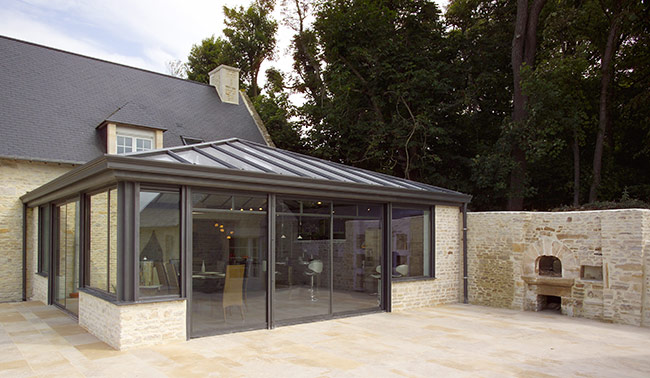 veranda en basse normandie