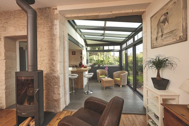 faire une veranda ouverte salon