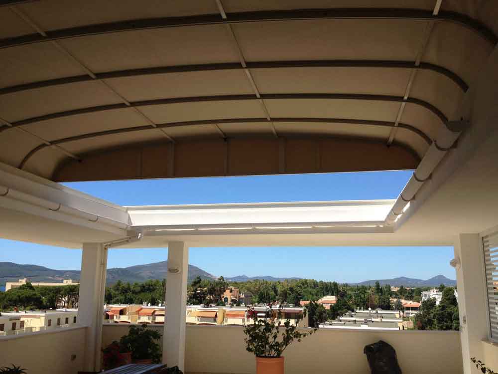 veranda telescopique rÃ©tractable