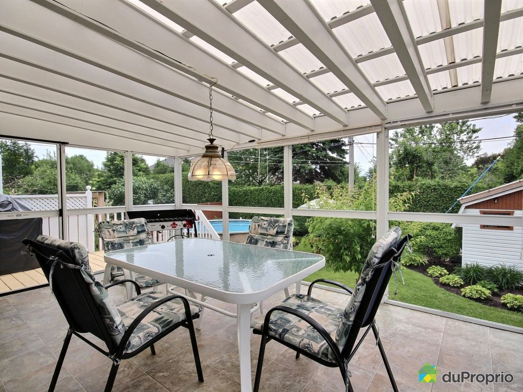 veranda rideau appartement