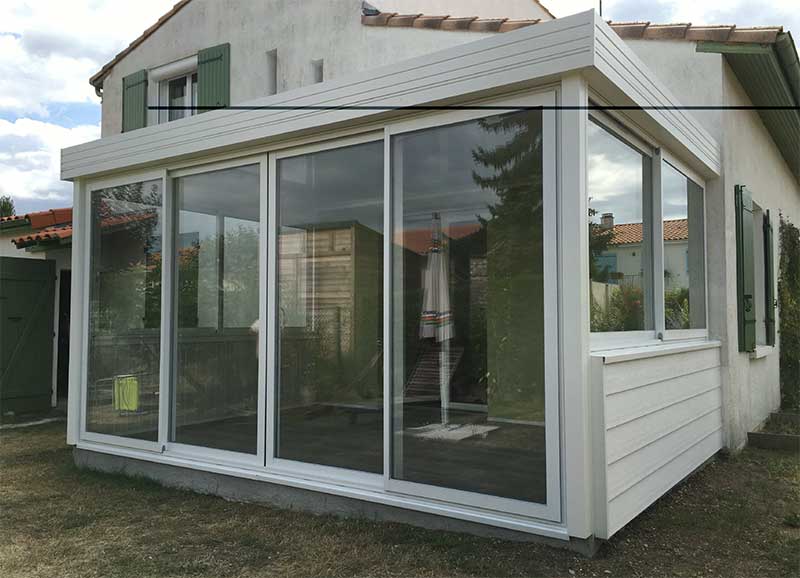 veranda en charente maritime