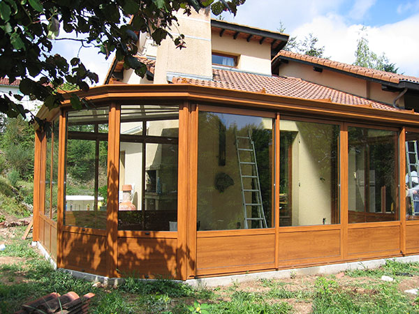 veranda bois saint etienne