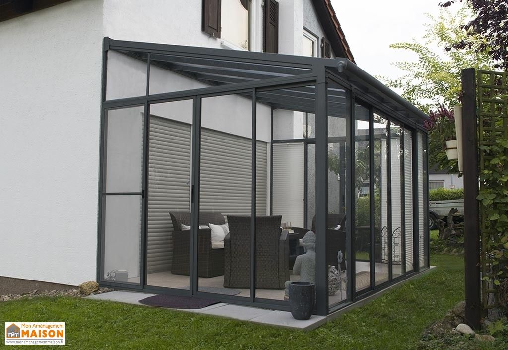hauteur mur veranda