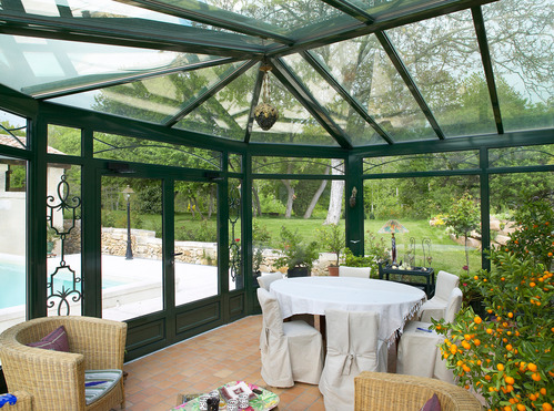 veranda en verre prix