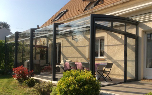 veranda telescopique rÃ©tractable