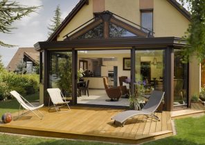veranda bois haut rhin