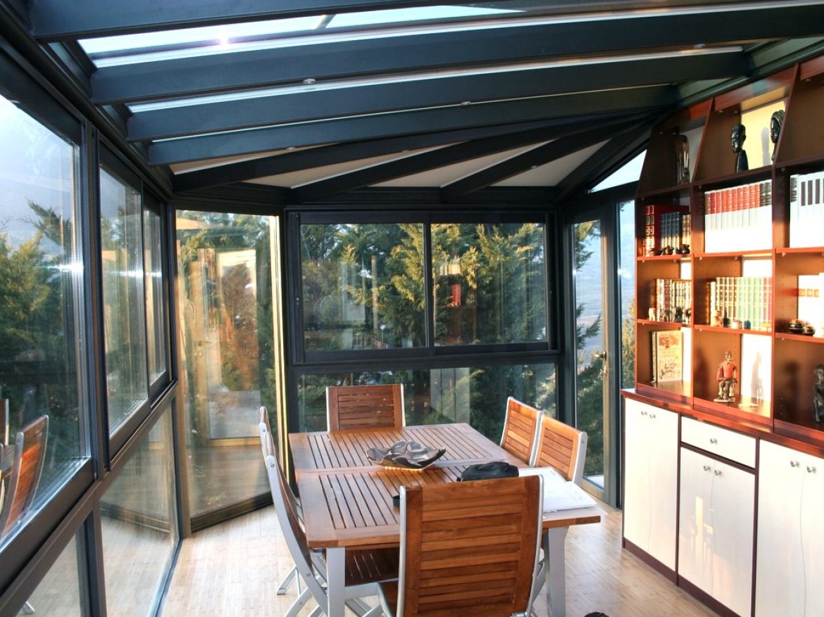 vente veranda terrasse suspendue