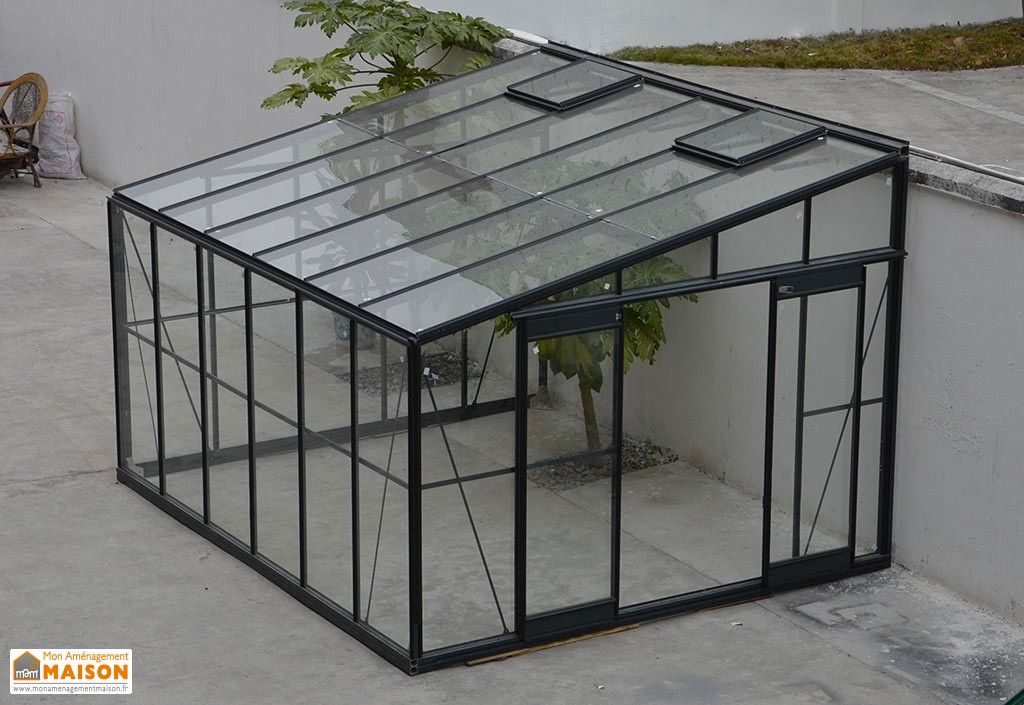 veranda verre synthetique