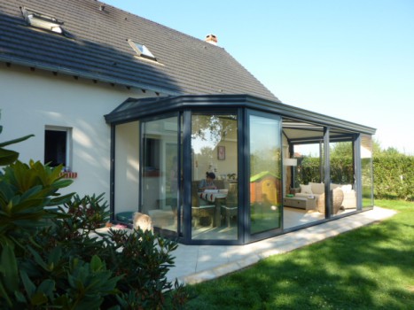 veranda en kit aluminium