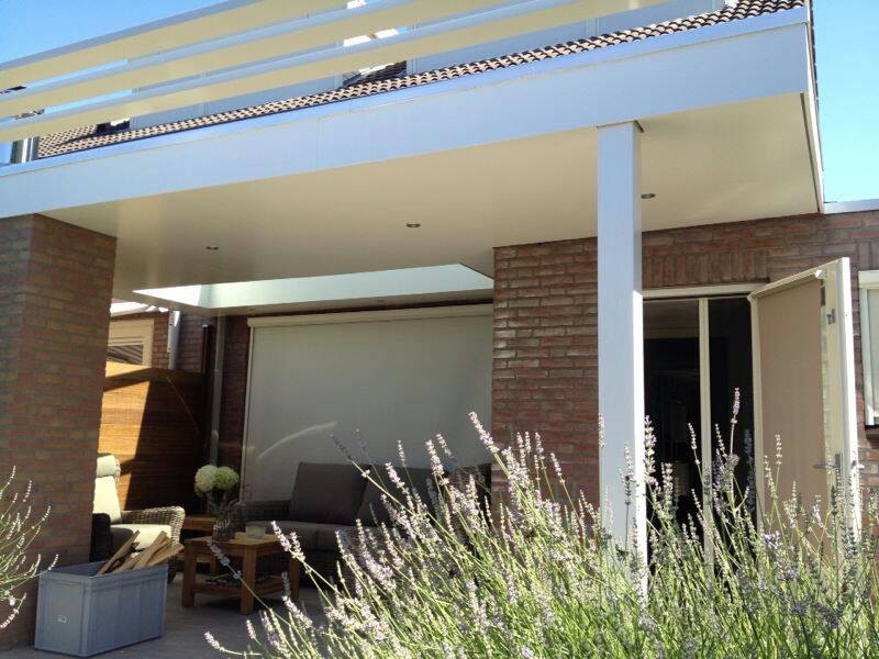 moderne strakke veranda