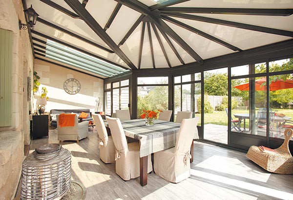 veranda separation cuisine