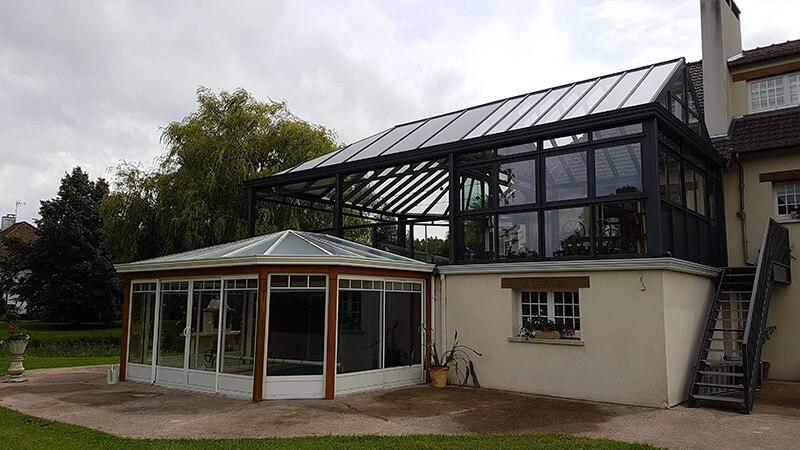 veranda en hauteur