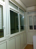 veranda balcone in alluminio