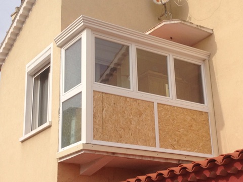 veranda dans un appartement
