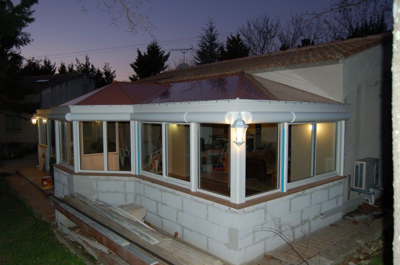 veranda dans le gard