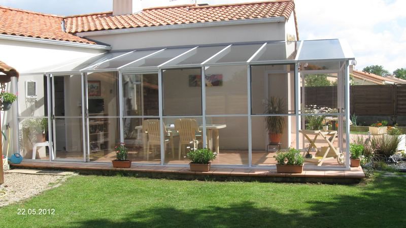 veranda aluminium pret a poser