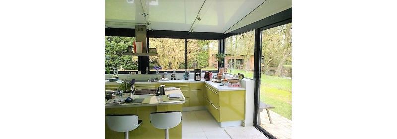 cuisine veranda moderne