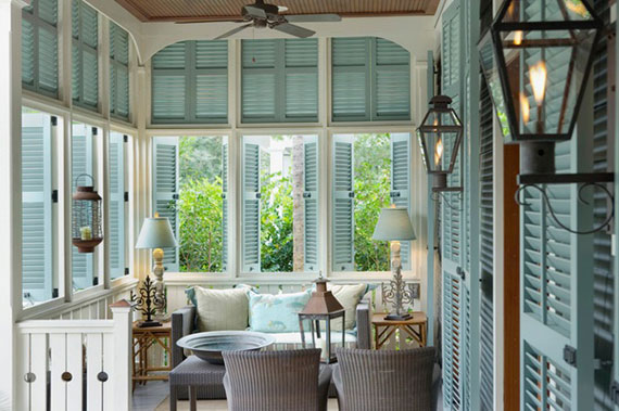 closed veranda design