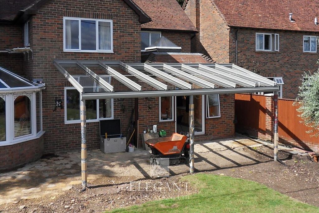 glass veranda diy