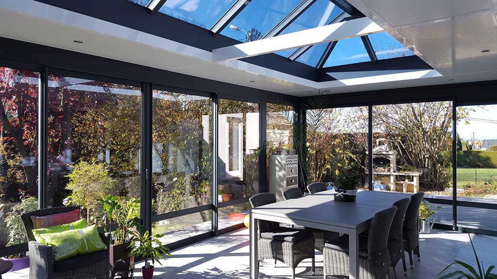 toit plat de veranda