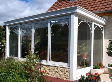 fermeture veranda en bois