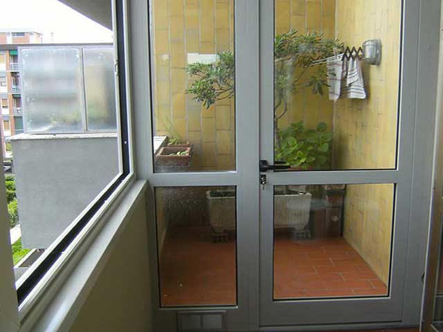veranda balcone vetro