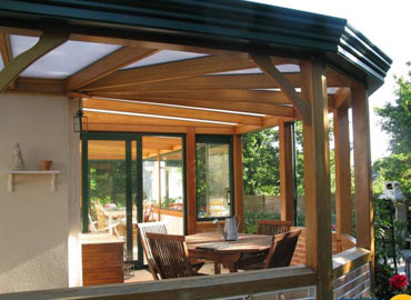 veranda bois auvergne