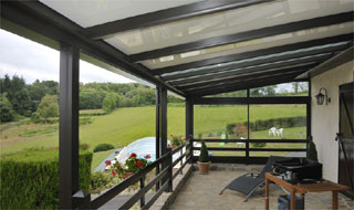 veranda ouverte alu