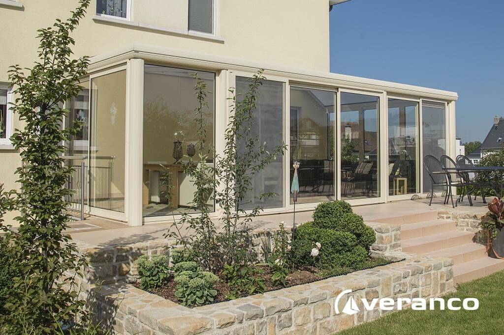 plaque polycarbonate veranda