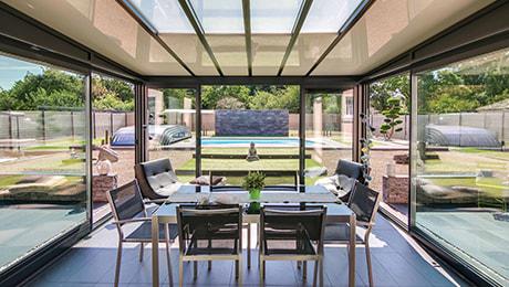 extension veranda rideau