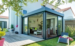 veranda rideau bioclimatique