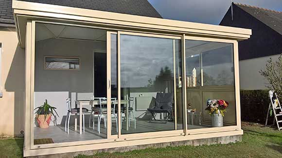veranda vitre