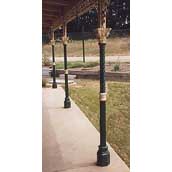 metal verandah posts