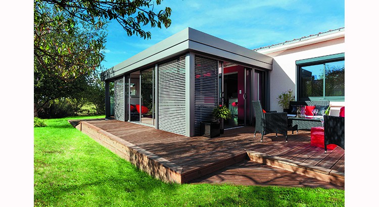 prix veranda rideau toit plat